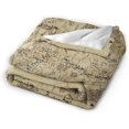 thumbnail image 5 of MiddleEarth Map Flannel Blanket Bedding Fleece Blanket Soft Thow Blankets Air Conditioning Blanket For Sofa Couch Living Room, 5 of 5