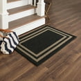thumbnail image 3 of Mohawk Home Hall Border Near Black/Tan Tufted Polyester Area Rug, 3 of 8