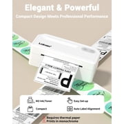 Labeer Bluetooth Thermal Shipping Label Printer, Wireless 4x6 Printer White