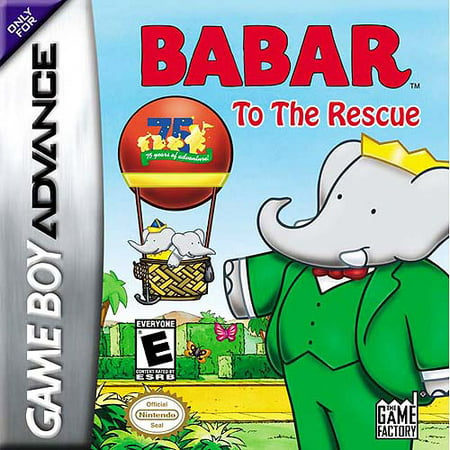 Babar to the Rescue (GBA) (Best Gba Games Emulator)