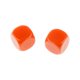 thumbnail image 3 of Juego de Dados D6 de Seis Lados en Blanco Opaco para D & D RPG MTG Juego de de Fiesta Suministros de Casino Naranja + verde Macarena Juego de mesa dados juguetes, 3 of 6