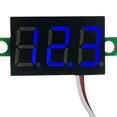 thumbnail image 1 of 3 uds. Pantalla de voltaje CC de 2 cables CC 2,5 V-40 V medidor de pantalla LED de 0,28 pulgadas (verde), 1 of 2