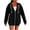 Womens Clothing Black, variant on Womens Zip Up Hoodies, Long Sleeve Pullover for Women Fall Athletic Outdoor Solid Color Full Zip Hooded Sweatshirts with Pockets