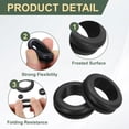 thumbnail image 3 of 25Pcs Grommets de goma 11/16 ID, Agujero de perforación de 7/8, Grommet de firewall, Anillo de junta de goma para protección de cables, caja eléctrica de metal, (18x22mm, Negro), 3 of 6