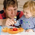 thumbnail image 2 of Minkissy 1Pcs High Temperature Disinfection Silicone Compartment Plate For Toddlers, 2 of 5