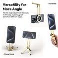 thumbnail image 4 of Soporte con trípode ULANZI MA30 para iPhone con MagSafe Gold, 4 of 4