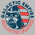 thumbnail image 2 of Men's Star Wars: A New Hope Darth Vader Galactic Empire  Graphic T-Shirt, 2 of 3