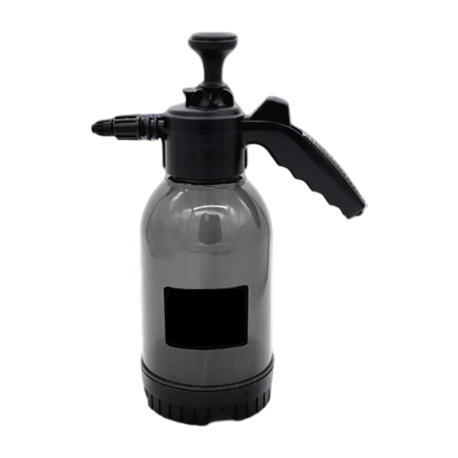 Nishiyuenyi Foaming High Pressure Foam 2L Car Hand Pump Pressure Foam for Car Window Washing Black