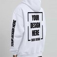 thumbnail image 4 of Tisuna Diy Hoodie For Children Freestyle Design Long Sleeve Hooded Tops Fashion Modern Big Girls Boys Kids Autumn Winter Pullover Diy Hoodies White Size 6-7 Years, 4 of 8