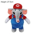 thumbnail image 3 of Muñeco de peluche del juego popular Mario Bros Lindo Mario Luigi Princesa Peach Daisy Rosalina Elefante Bowser Bowser Jr Vivian Ninji Juguete de peluche, 3 of 5