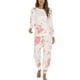 thumbnail image 2 of Conjunto de pijama para mujer Tie Dye suelto, cómodo y elegante, ropa de dormir de 2 piezas, pantalones superiores, ropa de dormir tipo 4 M, 2 of 6