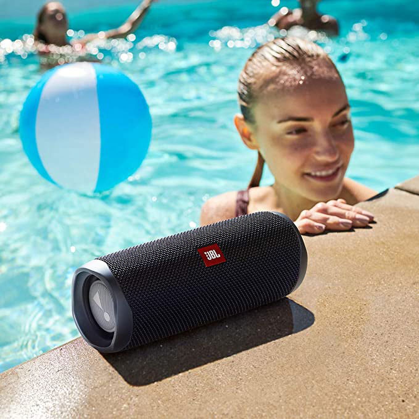 JBL Flip 5 Portable Waterproof Wireless Bluetooth Speaker - Black - image 4 of 4
