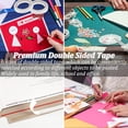 thumbnail image 5 of Double Sided Tape for Crafts, 15 Rolls Multi-Size Arts Tape for Scrapbooking, Card Making, Gift Wrapping, Photo Mounting, Paper Backing for Easy Tear, 5 of 6