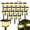 Warm light, variant on 24/12/6 Solar Outdoor Lights, 700mAh Solar Path Lights, LED Landscape Solar Path Lights for Outdoor Use with 10-Hour Long Lasting Battery Life, Solar Yard Lights, Outdoor Solar Walkway Lights, Suitab