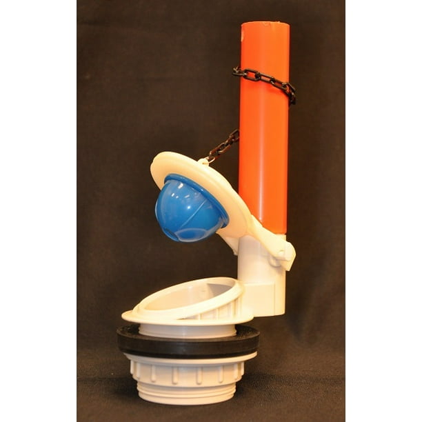 Two & 1/4 inch Flush Valve Assembly with Nut & Flapper, Comes with