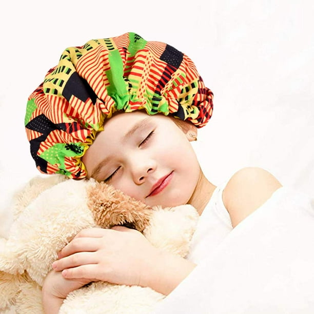 Baby silk hair bonnet hotsell