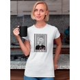 thumbnail image 2 of Flower Girl Crown Art Shaped T-Shirt Women -Image by Shutterstock, Female Large, 2 of 4
