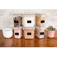 thumbnail image 6 of Airtight Food Storage Containers - 6 Piece BPA Free Flour Container and Sugar Container Set. These Containers are Perfect for Flour and Sugar Storage. Includes Free Labels and Marker, 6 of 6