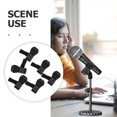 thumbnail image 3 of BESTYASH 6Pcs Universal Microphone Clips Black Durable Plastic Mic Holder Clip for Professional Vocal Mics, 3 of 6