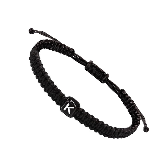 DESIGNICE Initial String Bracelets for Women, Men, Teens, Girls, Boys, Handmade Rope Braided Minimalist Jewelry, Matching Couple Bracelets