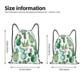 thumbnail image 2 of Bingfone Cactus Plants1 Drawstrings Backpacks Bags for Men Women Gym Drawstrings Bag-Small, 2 of 6
