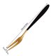thumbnail image 3 of Wosthever Tenedor de fruta de acero inoxidable, tenedores de postre de pastel dorado, Mini tenedor encantador usado para pastel en fiesta, Oro negro, 3 of 6