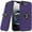 Dark Purple, variant on Magnetic Ring Stand Case for iPhone 16E / SE4 - Dark Blue
