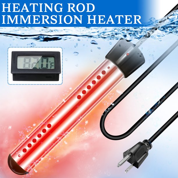 Immersion Electric Water Heater, 1500W 120V Submersible Hot Water