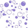 thumbnail image 1 of Bubbles Circle Removable Wallpaper Bathroom Window Window Wall Wall Sticker Home DIY PVC Decals, 1 of 4