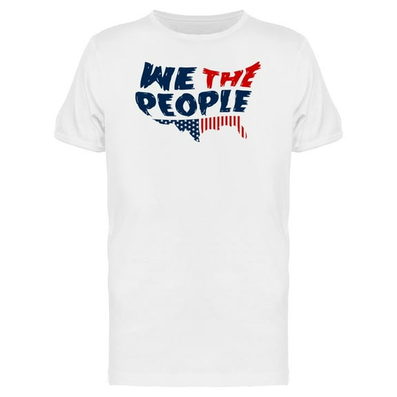 We The People T-Shirt Men -Image by Shutterstock, Male x-Large