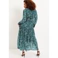 thumbnail image 2 of June & Vie Women's Plus Size Tiered Maxi Dress, 2 of 6