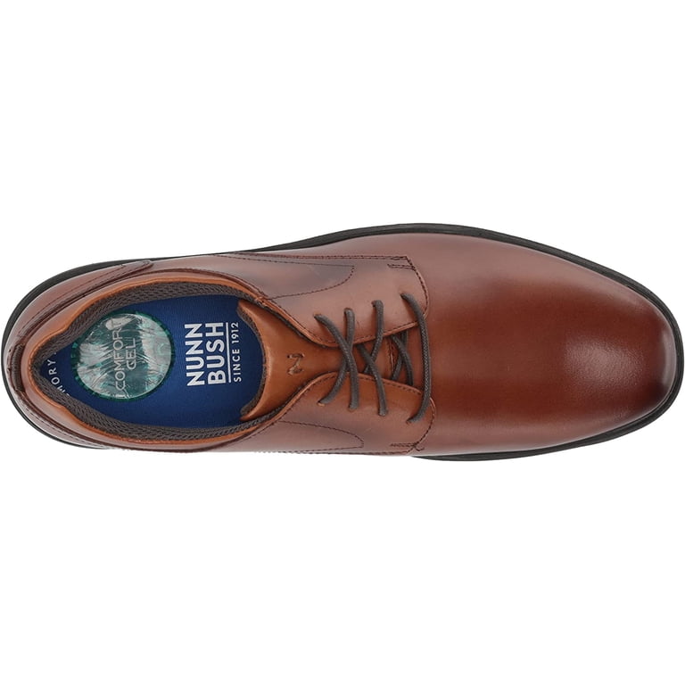 Nunn Bush Kore Pro Plain Toe Oxford Brown | 84942-221  display picture 3