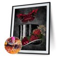 thumbnail image 2 of 5D DIY Diamond Painting Kits Full Square Drill Hat Mariposa Mosaico Imagen Sywqhk Decoración hogareña, 2 of 9
