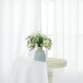 Linen Curtains 40 Inches Length For Short Window White Curtains With
