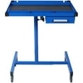 thumbnail image 6 of Adjustable Tear Down Work Table with Drawer for Garages, Repair Shops, and DIY, Portable, (4) 2.5" Swivel Casters, 220 Pound Capacity, Rubber Corners, Heavy Duty Steel,blue,, 6 of 18