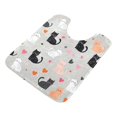 thumbnail image 7 of Yayeee Bath Rug for Bathroom Floor Non Slip Contour Fluffy Soft Absorbent Mat, 20"x24", Gray Cartoon Pattern, 7 of 7