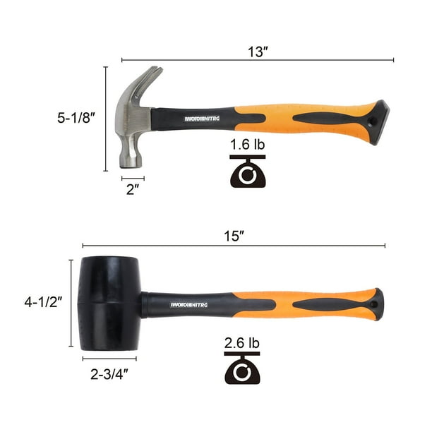 WORXNITRO Hammer 2pk Set - Samsclub.com