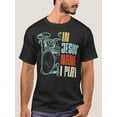 thumbnail image 1 of Comfy Cotton Men's Portrait Print Casual Street Style Stretch Round Neck Shirt For Summer Tee For Adult, Men, Women, Teen, Teenager, Adolescent, Youth, 1 of 6