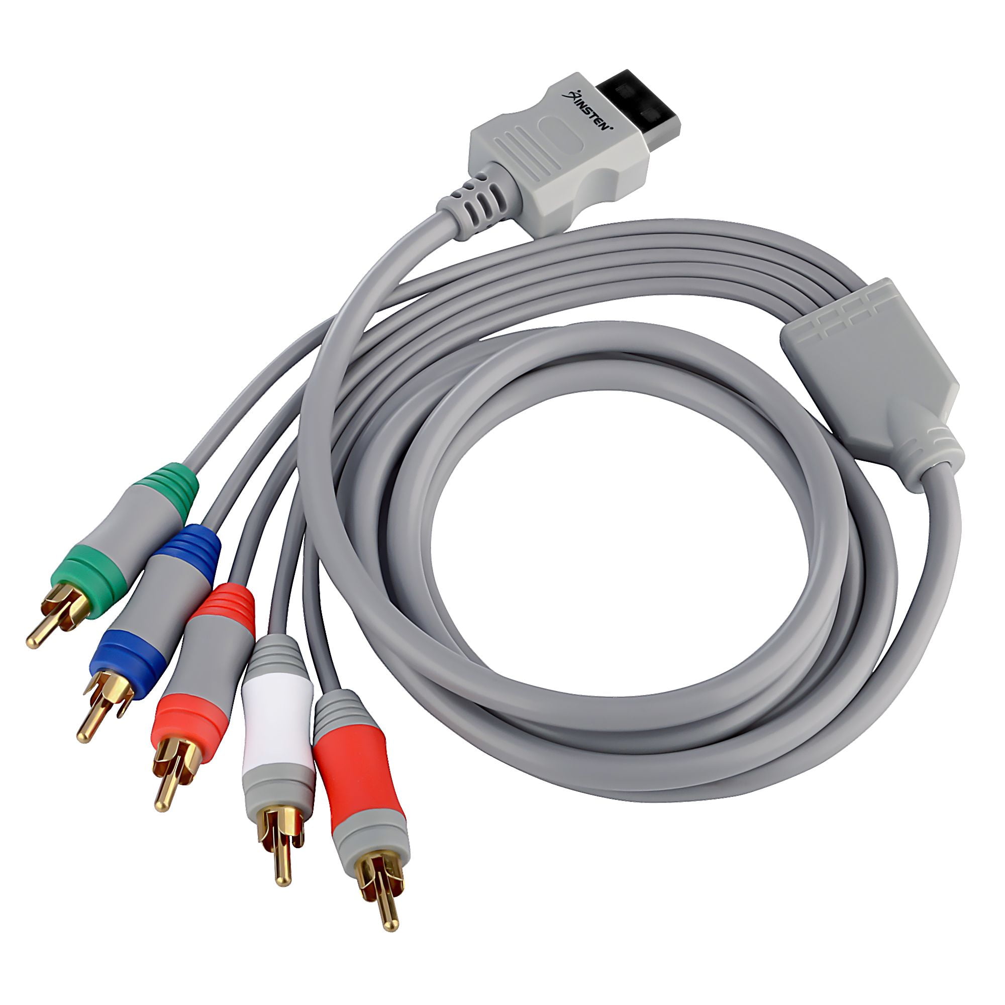 Insten For Nintendo Wii / Wii U Premium Component Audio Video HD AV