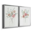 thumbnail image 2 of 2 Piece Set Whimsical Wildflowers I Premium Framed Canvas - Ready to Hang - 18.5 x 24.5 Each - Silver Frame, 2 of 8