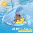 thumbnail image 2 of Baby Pool Float WayEee con toldo UPF50+ de 6 a 36 meses, azul, 2 of 6