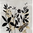 thumbnail image 2 of Jensen, Asia 26x27 White Modern Wood Framed Museum Art Print Titled - Botanical Gold I, 2 of 4