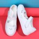 thumbnail image 4 of Damas para Mujeres Slip On Lolita Zapatos Avencables Enfermera Mary Jane (37 3) Blanco, 4 of 9