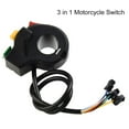 thumbnail image 6 of 7/8 Motorcycle Scooter Handlebar ON OFF Switch for Horn Headlight Turn Signal, 6 of 7