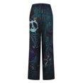 thumbnail image 4 of De Pantalones deportivos holgados, informales, retro, con cordón y pernera ancha, estampados y bolsillos para mujer, 4 of 5
