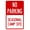 Warning Sign 3, variant on No Parking Seasonal Camp Site Warning Sign - 8"x12", Rules Metal Decor for Outdoor/Indoor, Road, Yard, Campgrounds