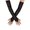 Black, variant on Rhinestones Studded Fingerless Gloves Stretchable Mesh Arm Sleeves TeaParty Costume Dance Performances Women Armwear