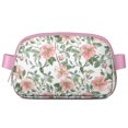 thumbnail image 1 of Sac Banane Imprimé Fleur Sauvage - Sac Ceinture Floral Inspiré de la Nature Imperméable pour Randonnée, 1 of 4