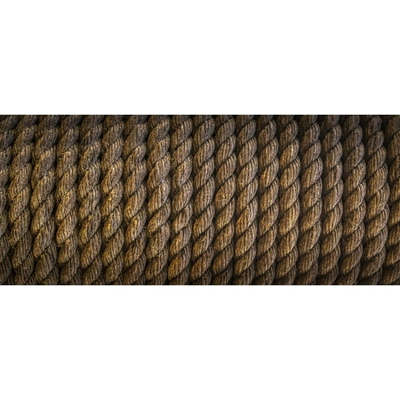 Knit Rose Pattern - Laminated Poster Background Tether Texture Rope Pattern Knot Poster Print 11 x 17