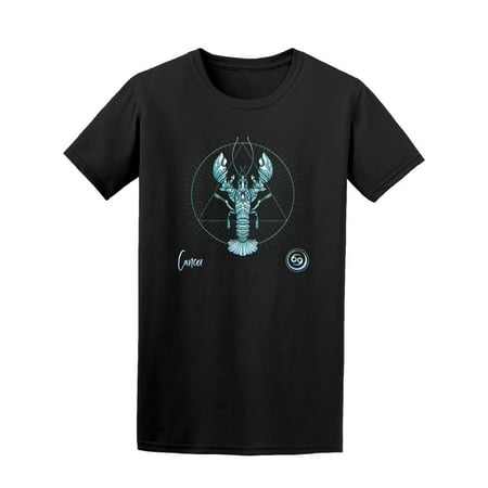 Cancer Zodiac Sign Tee. Men's-Image by